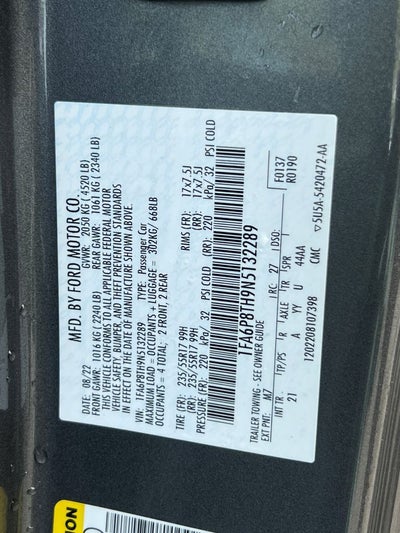 2022 Ford Mustang EcoBoost