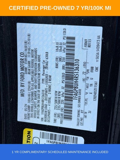 2024 Ford Mustang EcoBoost Premium