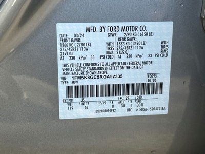 2024 Ford Explorer ST