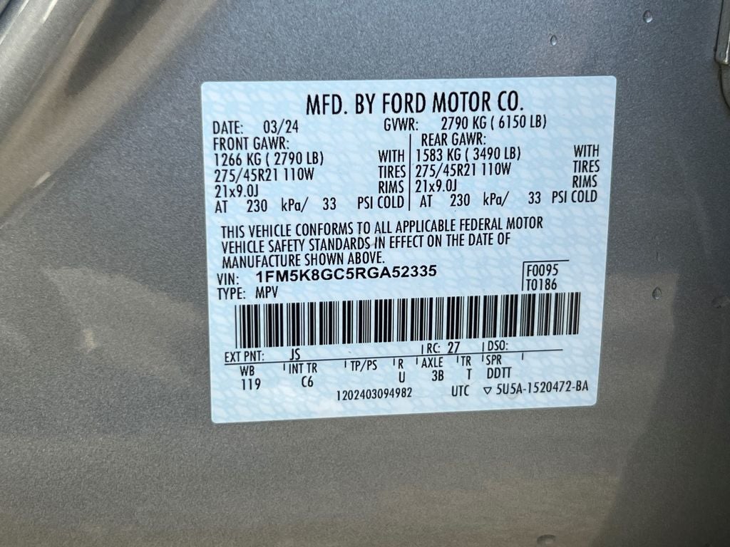 2024 Ford Explorer ST