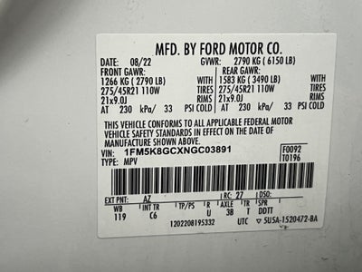 2022 Ford Explorer ST