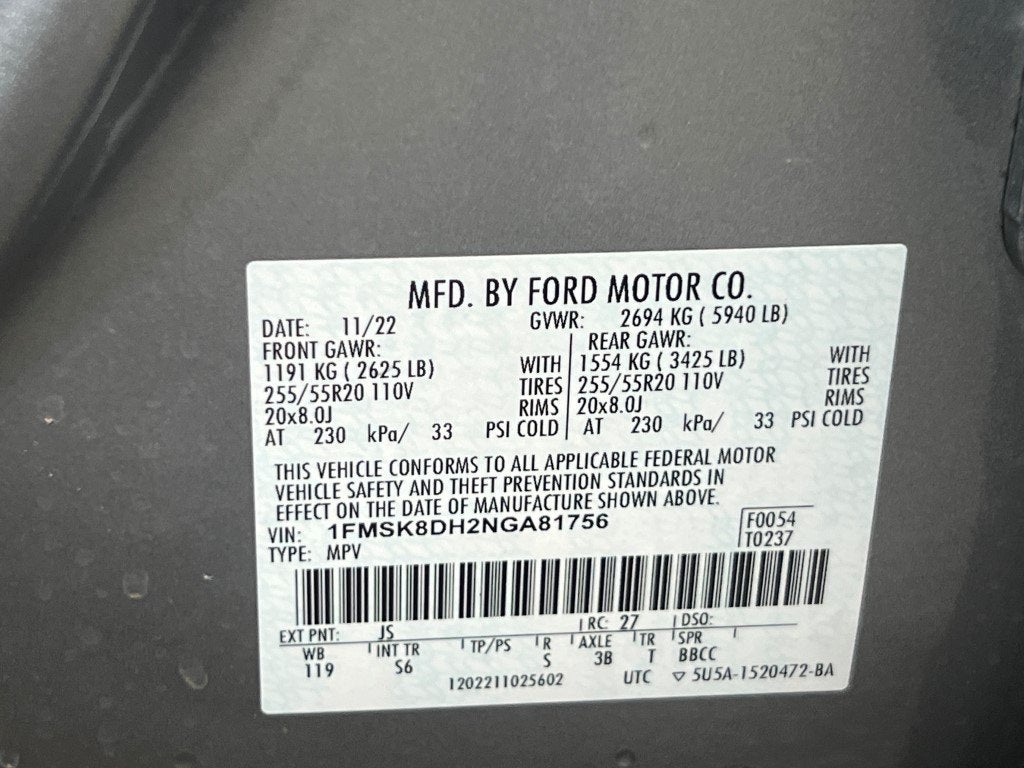 2022 Ford Explorer XLT