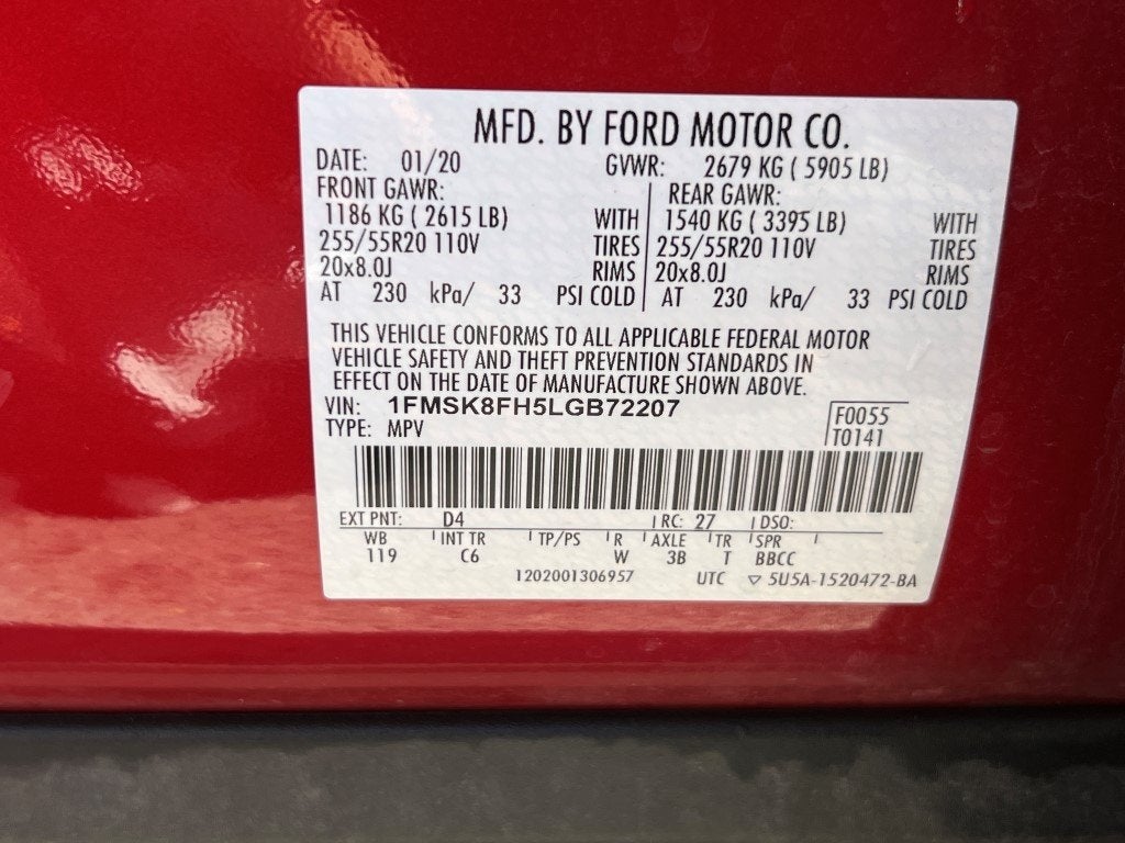 2020 Ford Explorer Limited