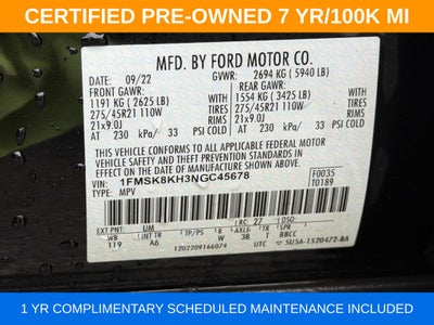 2022 Ford Explorer ST-Line