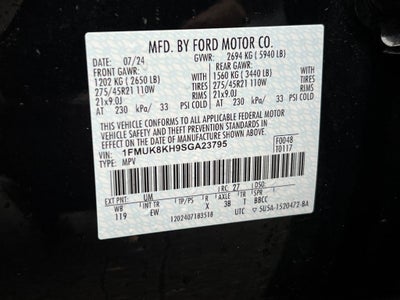 2025 Ford Explorer ST-Line