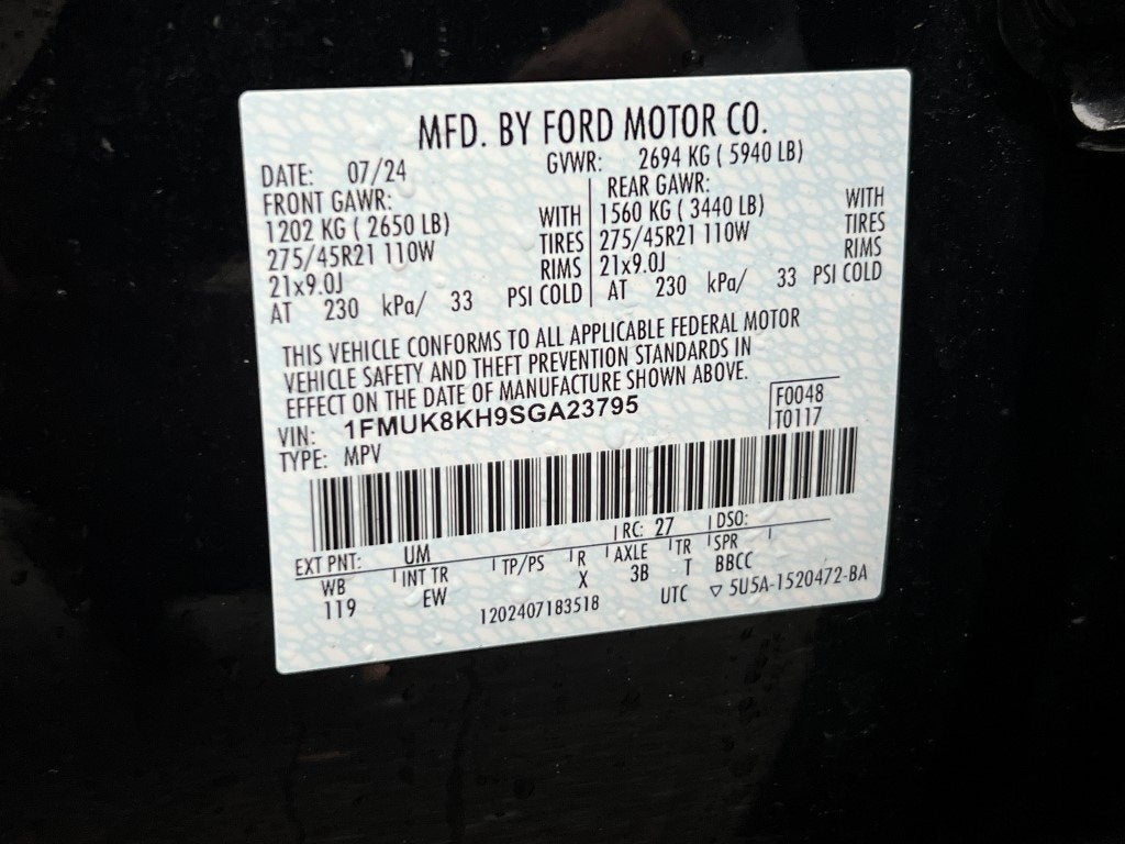 2025 Ford Explorer ST-Line