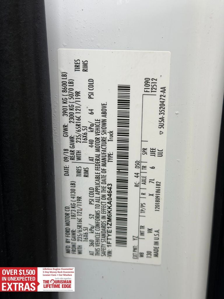 2019 Ford Transit-150 Base