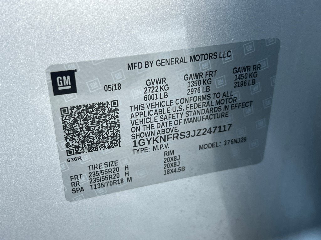 2018 Cadillac XT5 Premium Luxury