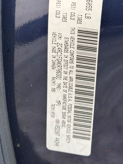 2019 Chrysler Pacifica Touring Plus