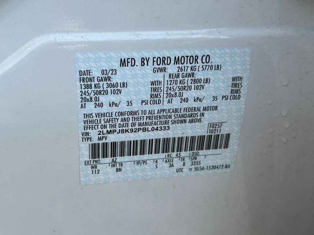 2023 Lincoln Nautilus Reserve