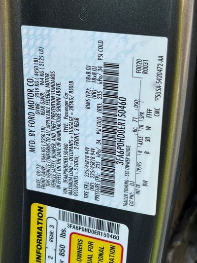 2014 Ford Fusion SE