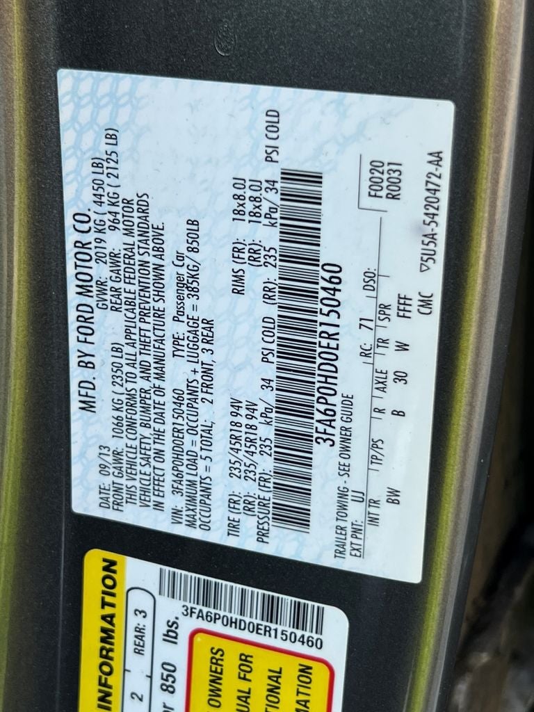 2014 Ford Fusion SE
