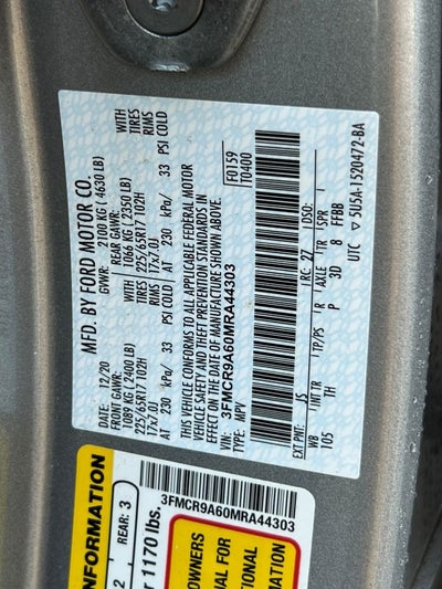 2021 Ford Bronco Sport Base