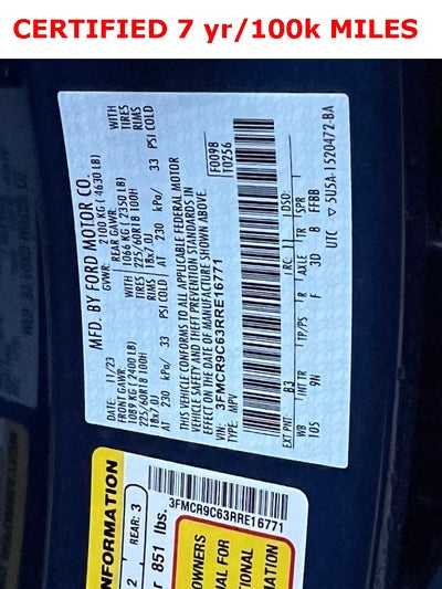 2024 Ford Bronco Sport Outer Banks