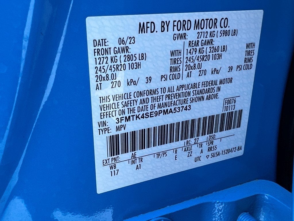 2023 Ford Mustang Mach-E GT