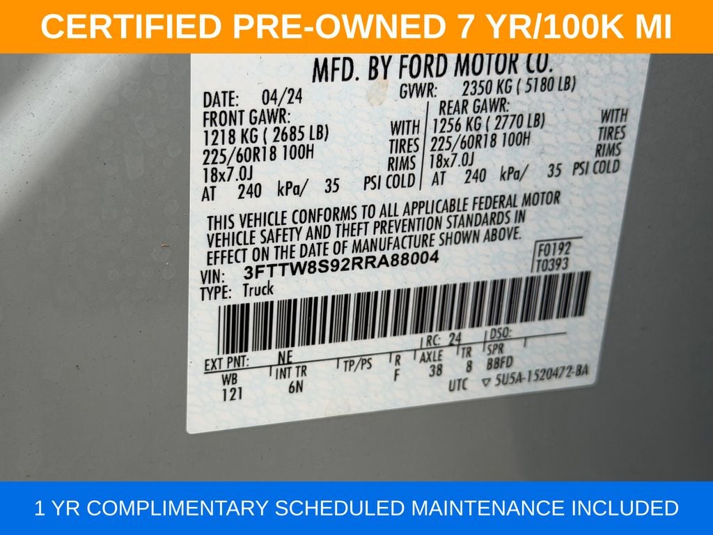 2024 Ford Maverick Lariat