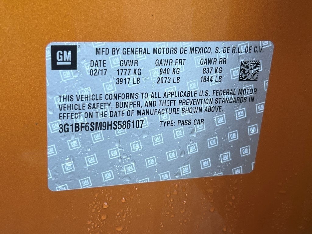 2017 Chevrolet Cruze Premier