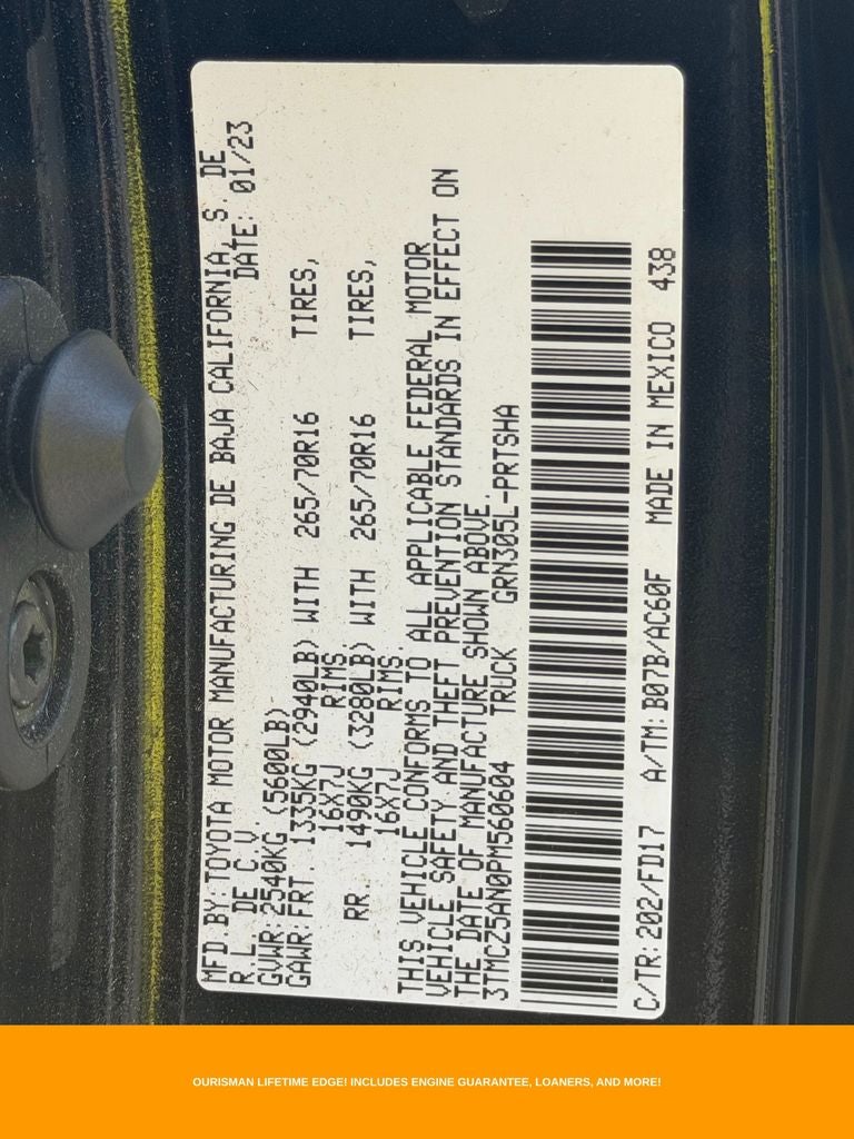 2023 Toyota Tacoma TRD Off-Road V6
