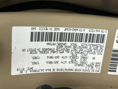 2018 Toyota Tacoma TRD Off-Road V6