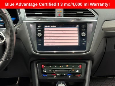 2022 Volkswagen Tiguan 2.0T SE R-Line Black