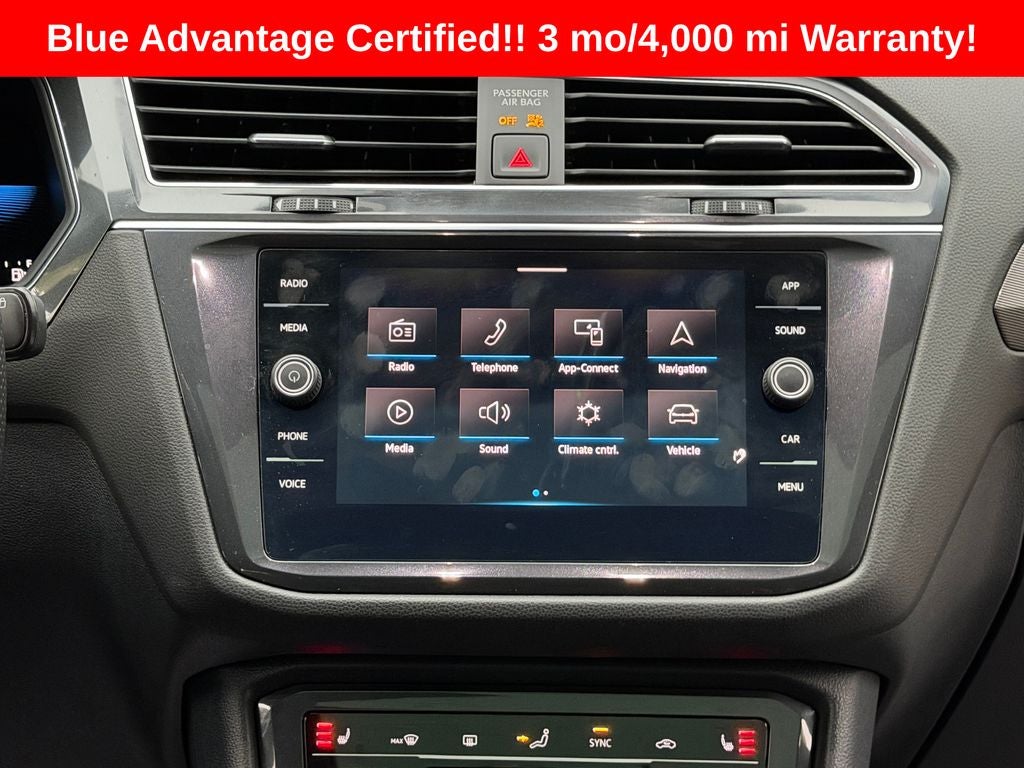 2022 Volkswagen Tiguan 2.0T SE R-Line Black