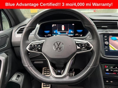 2022 Volkswagen Tiguan 2.0T SE R-Line Black