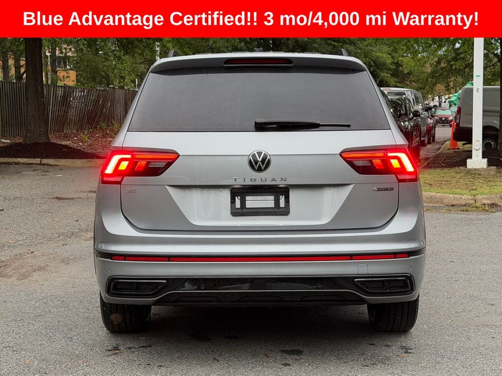 2022 Volkswagen Tiguan 2.0T SE R-Line Black