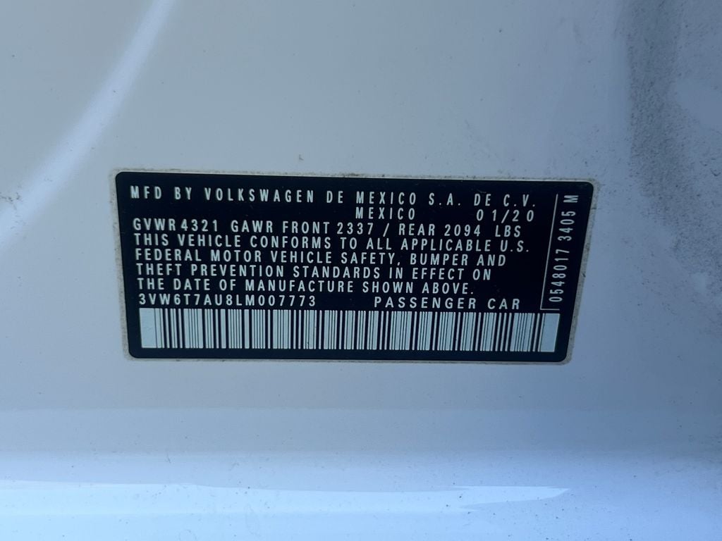 2020 Volkswagen Golf GTI 2.0T SE