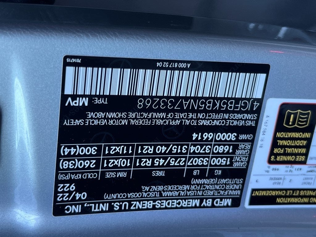 2022 Mercedes-Benz GLE GLE 450 4MATIC®