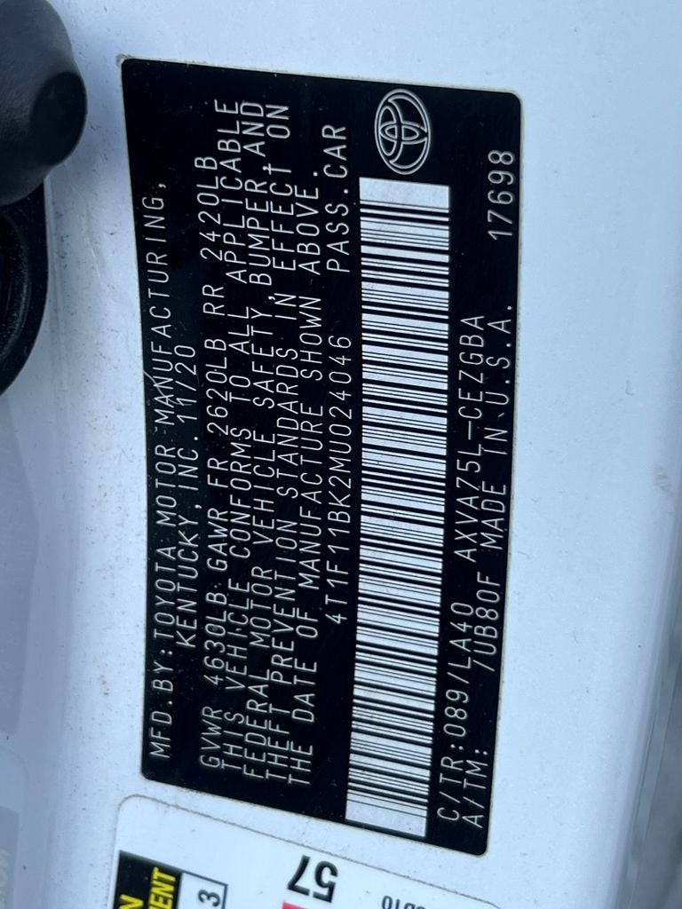 2021 Toyota Camry XLE