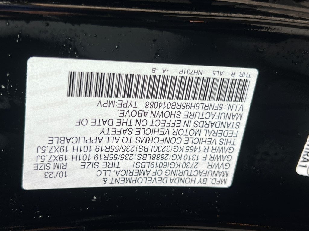 2024 Honda Odyssey Elite