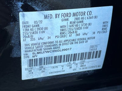 2022 Lincoln Aviator Reserve