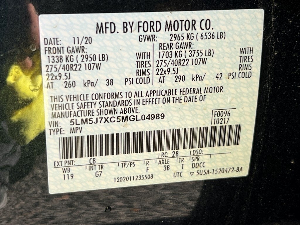 2021 Lincoln Aviator Reserve