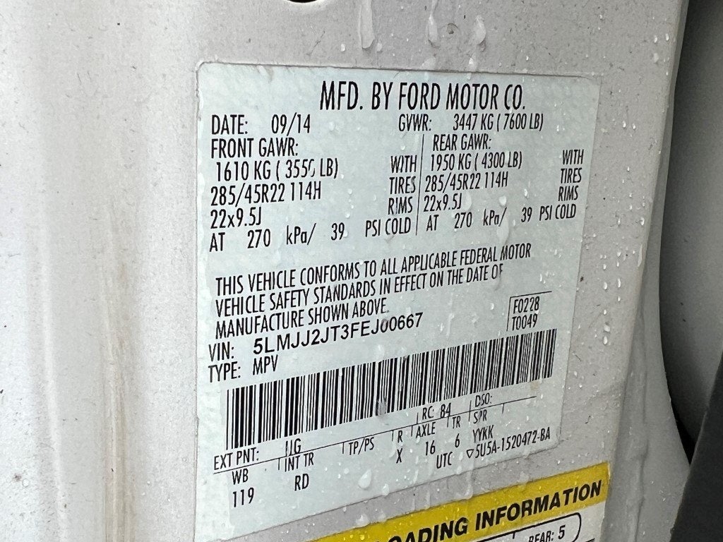 2015 Lincoln Navigator Base