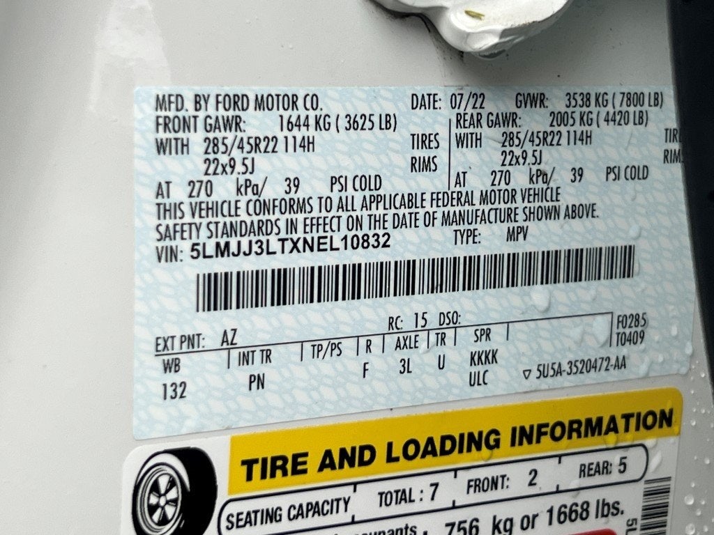 2022 Lincoln Navigator L L Reserve