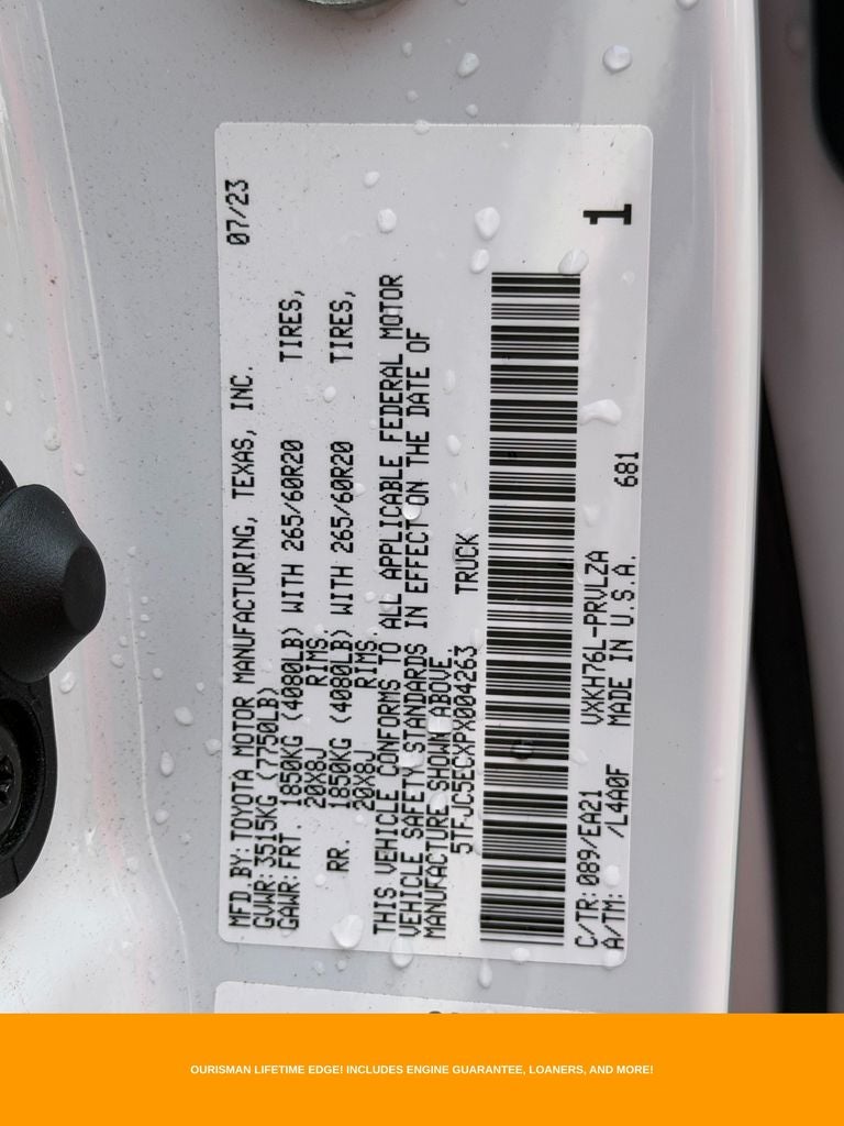 2023 Toyota Tundra Hybrid Limited