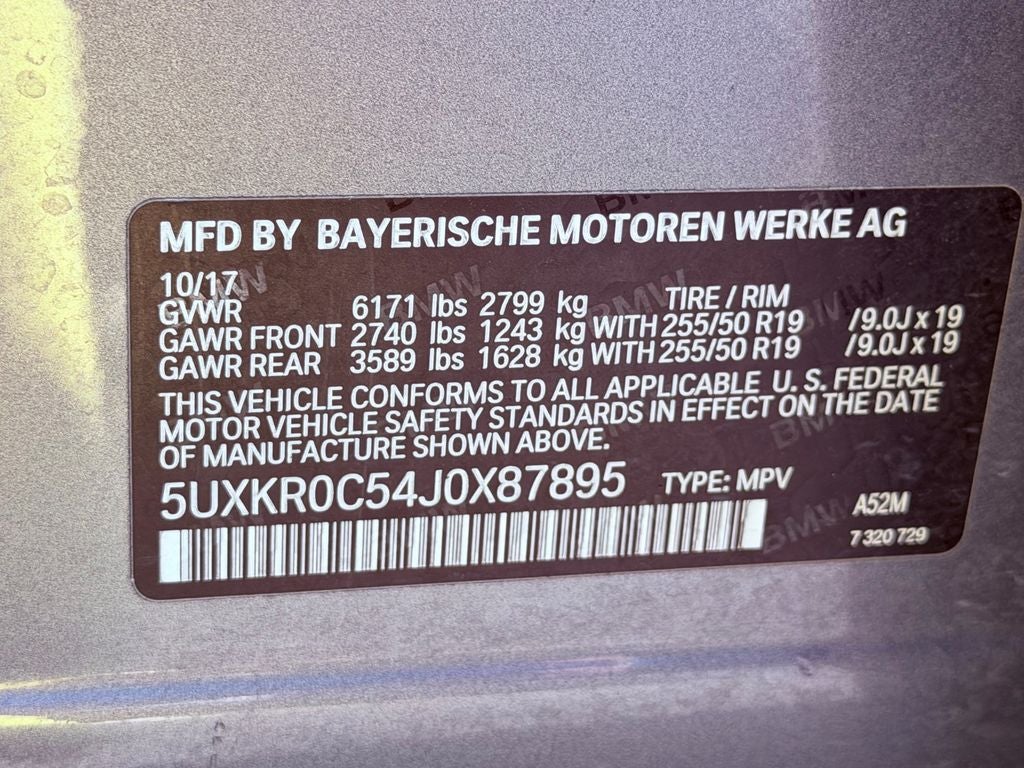 2018 BMW X5 xDrive35i