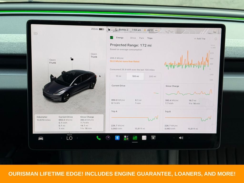 2025 Tesla Model 3 Long Range