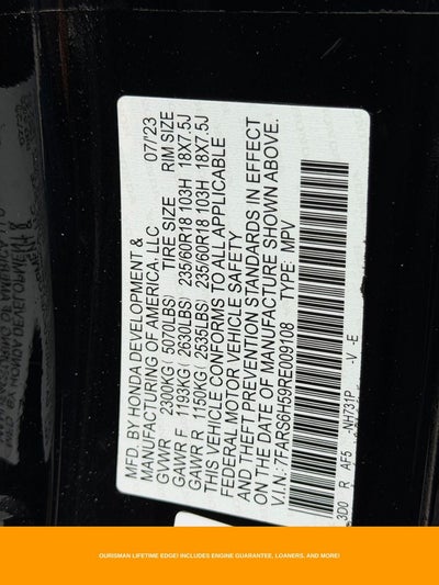 2024 Honda CR-V Hybrid Sport