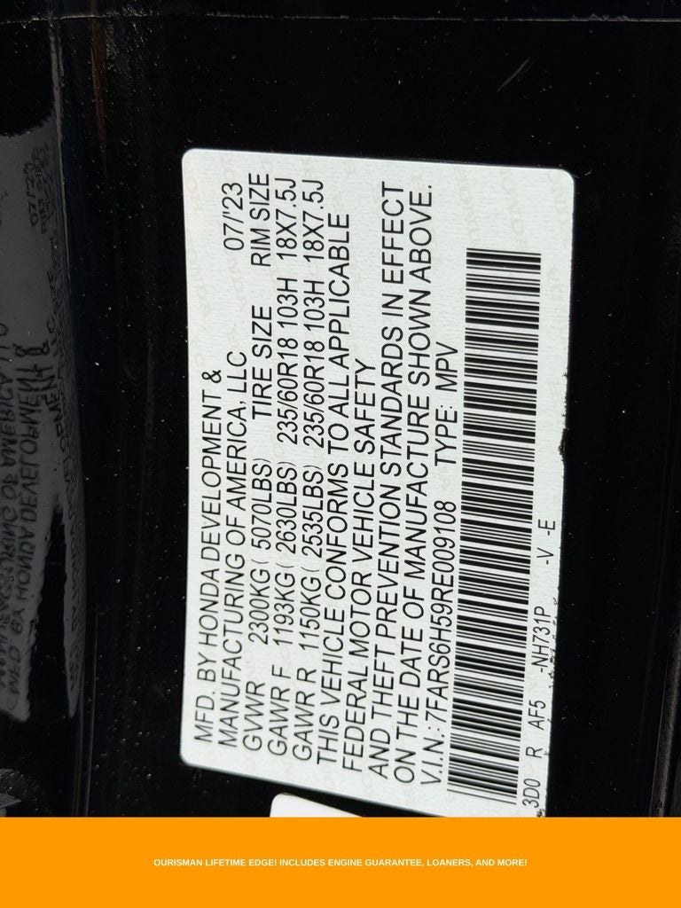 2024 Honda CR-V Hybrid Sport