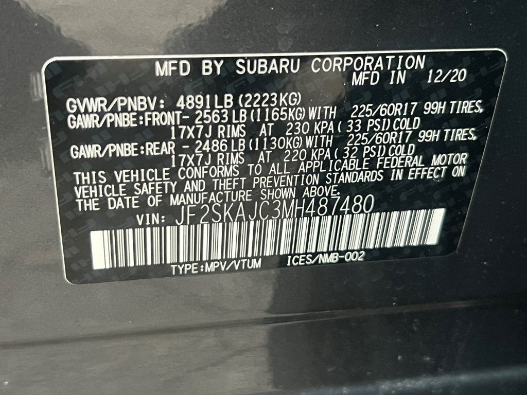 2021 Subaru Forester Premium