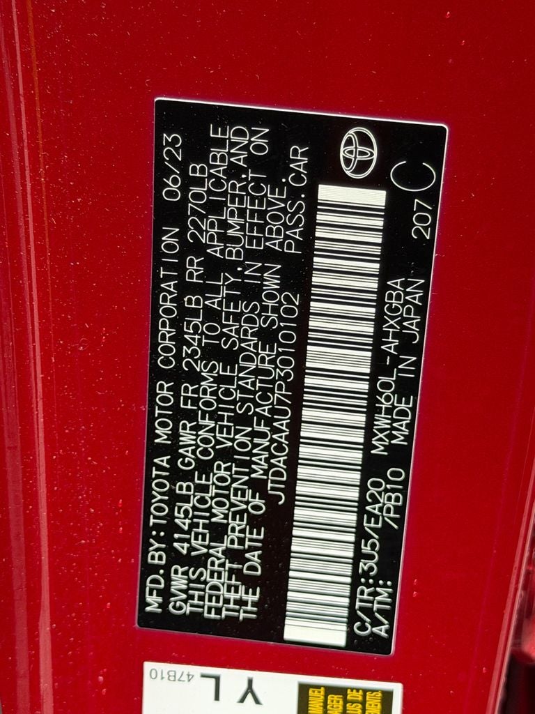 2023 Toyota Prius XLE