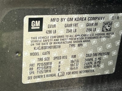 2017 Buick Encore Preferred II