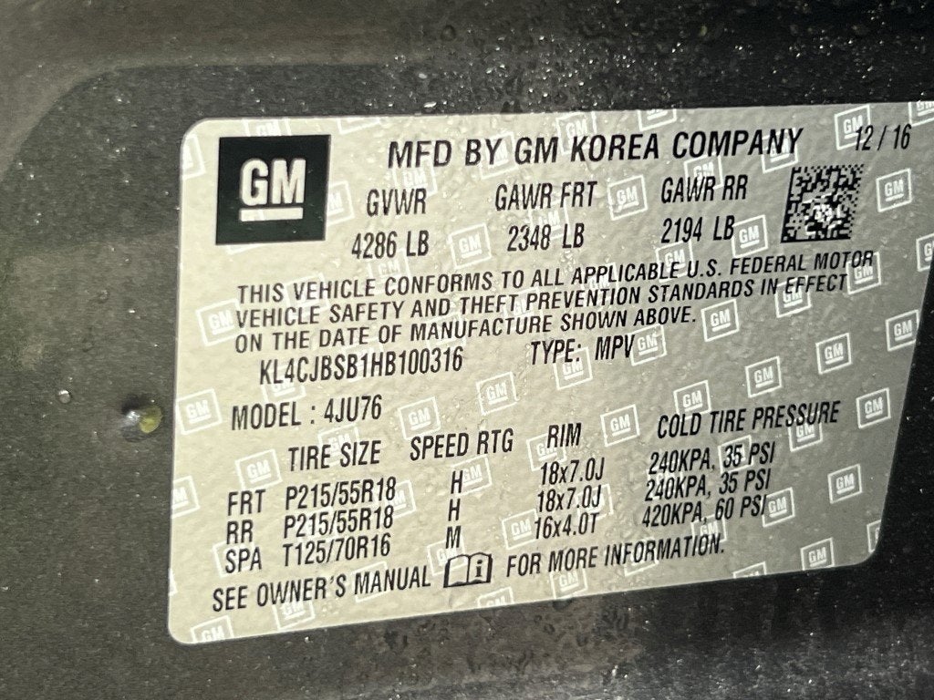 2017 Buick Encore Preferred II