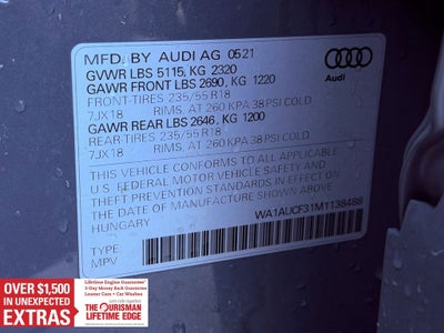 2021 Audi Q3 Premium quattro