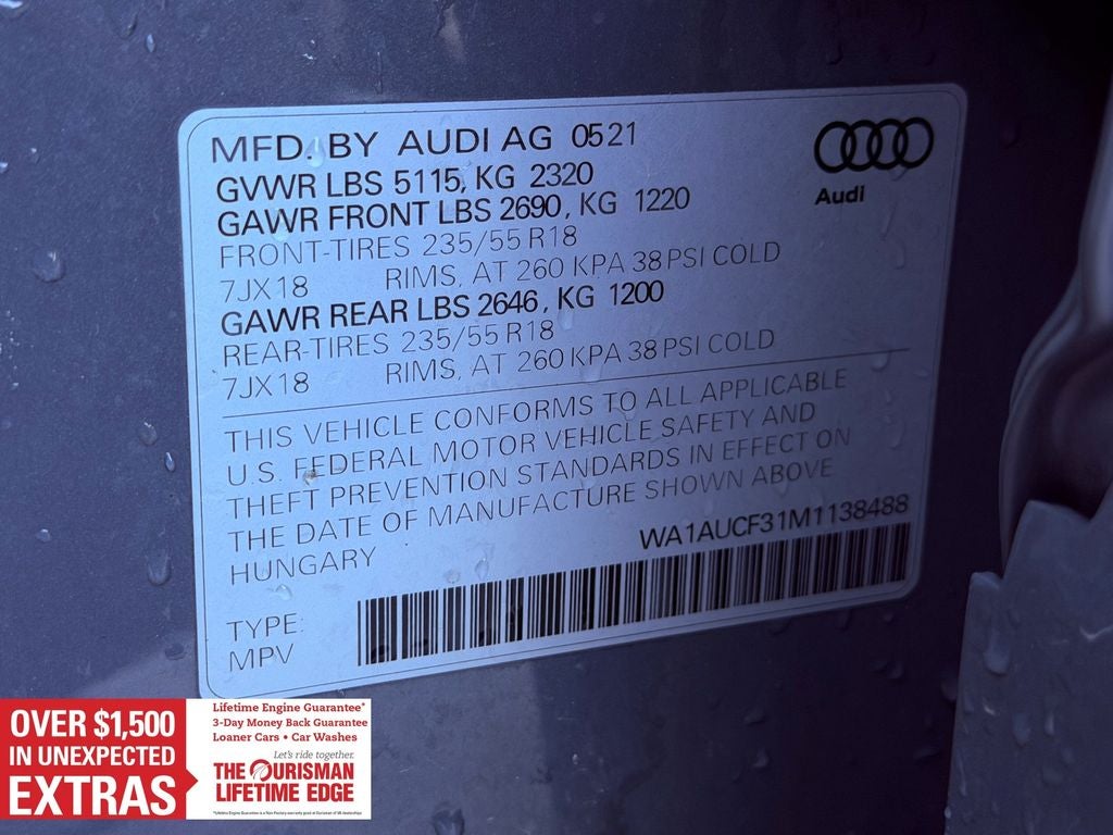 2021 Audi Q3 Premium quattro