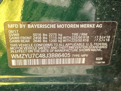 2018 MINI Countryman All4 Cooper SE