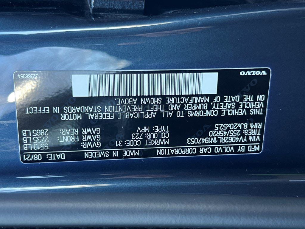 2022 Volvo XC60 B6 Inscription