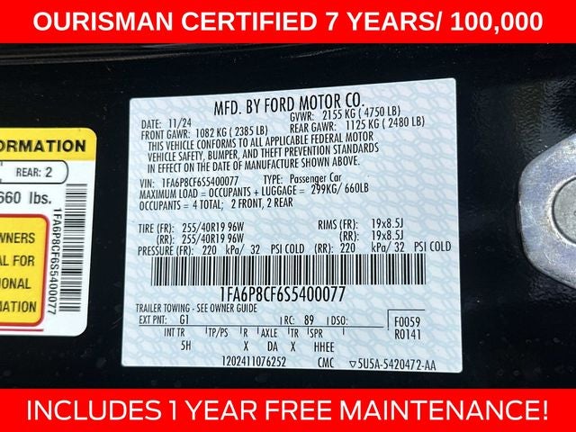 2025 Ford Mustang GT Premium