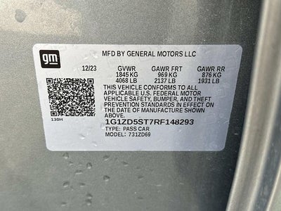 2024 Chevrolet Malibu LT 1LT